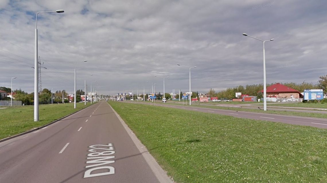 Lublin: Pijana 20-latka wjechała w słup na ul. Mełgiewskiej