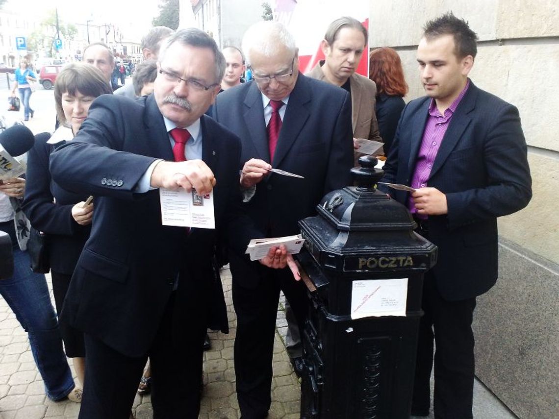 Lublin: PJN wysyła kartki do premiera Tuska