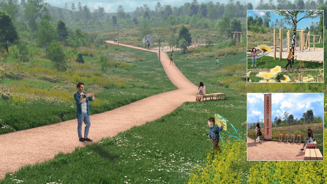 Lublin: Początek zmian na górkach czechowskich. Plac zabaw i ścieżka, która połączy dwa osiedla