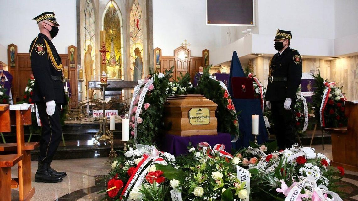 Lublin. Pogrzeb Heleny Pietraszkiewicz