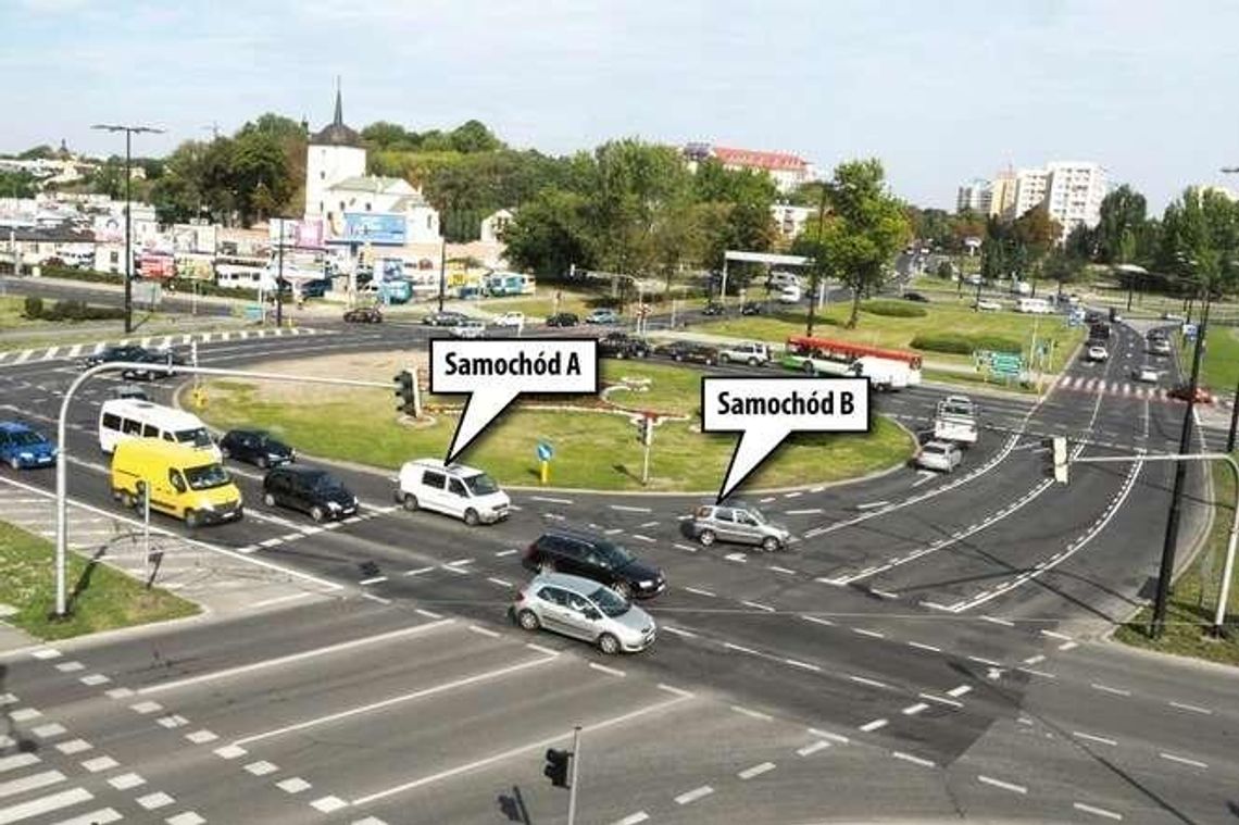 Lublin: Pojechali prosto z lewego pasa, dostali 250 zł mandatu