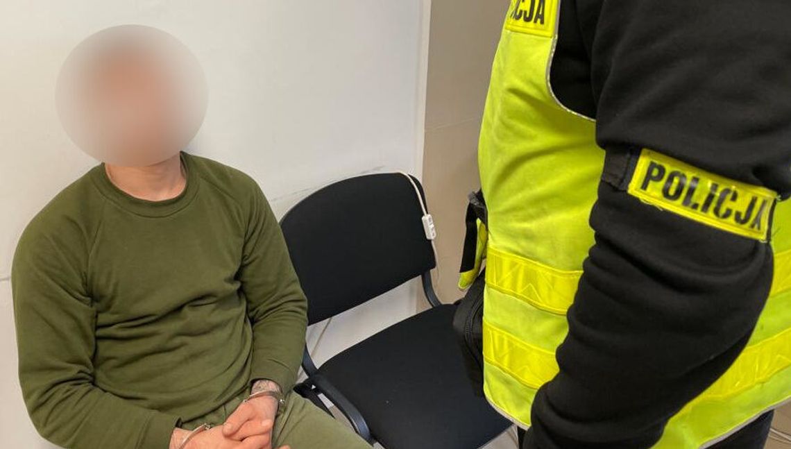 Lublin. Policyjny pościg za pseudokibicem