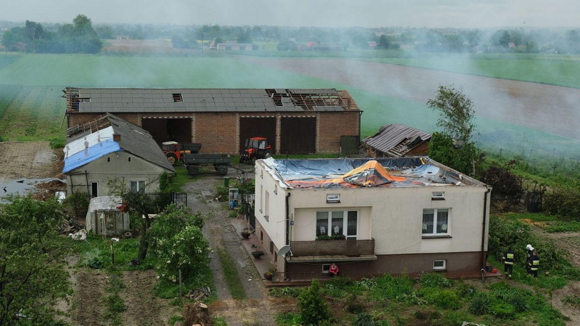 Lublin pomoże gminie Wojciechów po trąbie powietrznej