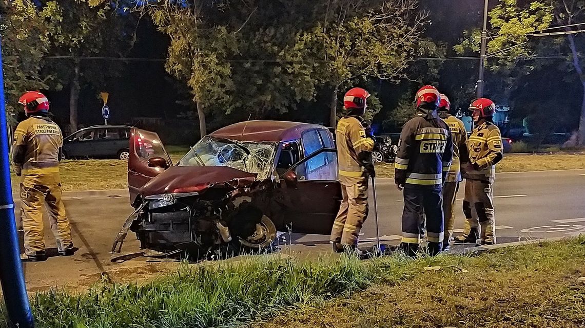 Lublin: Poważny wypadek w centrum miasta. Są utrudnienia w ruchu
