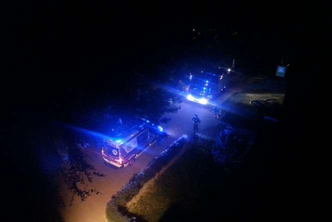 Lublin: Pożar w bloku przy ul. Paderewskiego Lublin: Pożar w bloku przy ul. Paderewskiego