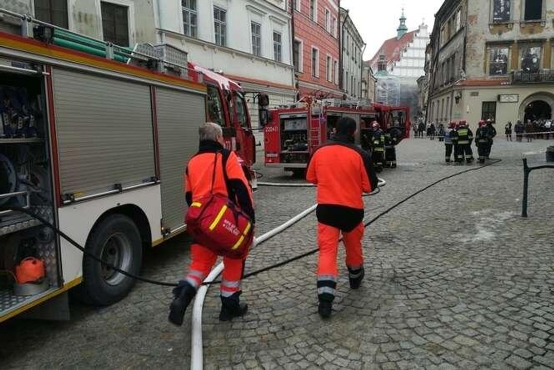 Lublin: Pożar w restauracji na Starym Mieście