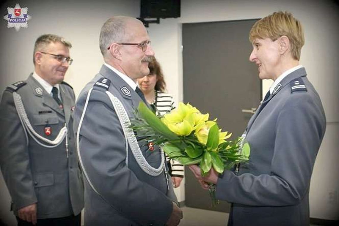 Lublin: Pożegnali komendanta policji Lublin: Pożegnali komendanta policji