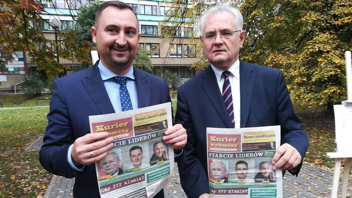 Lublin: Przedwyborczy spór o gazetkę. Kandydaci PiS zarzucają PSL kłamstwo