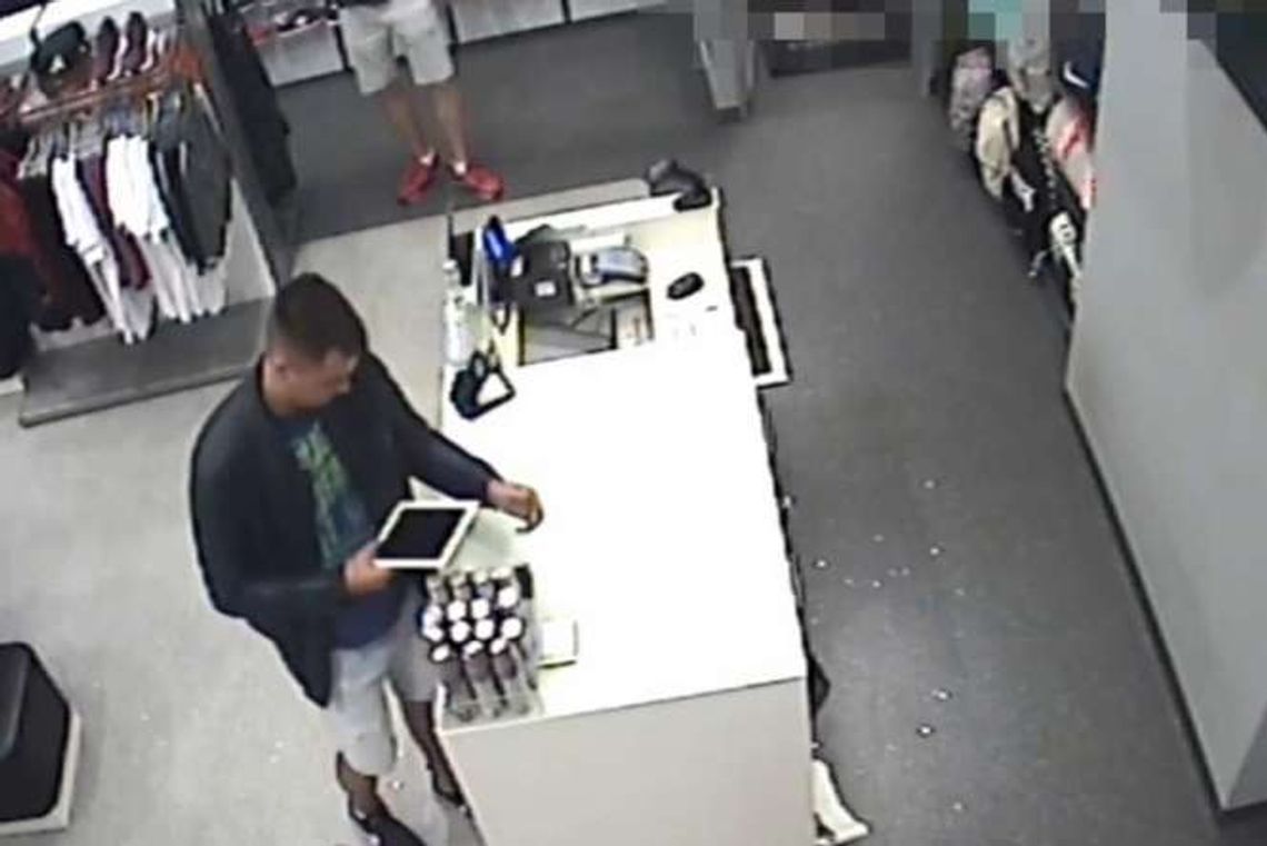 Lublin: Przyszli po buty, ukradli tablet (wideo)