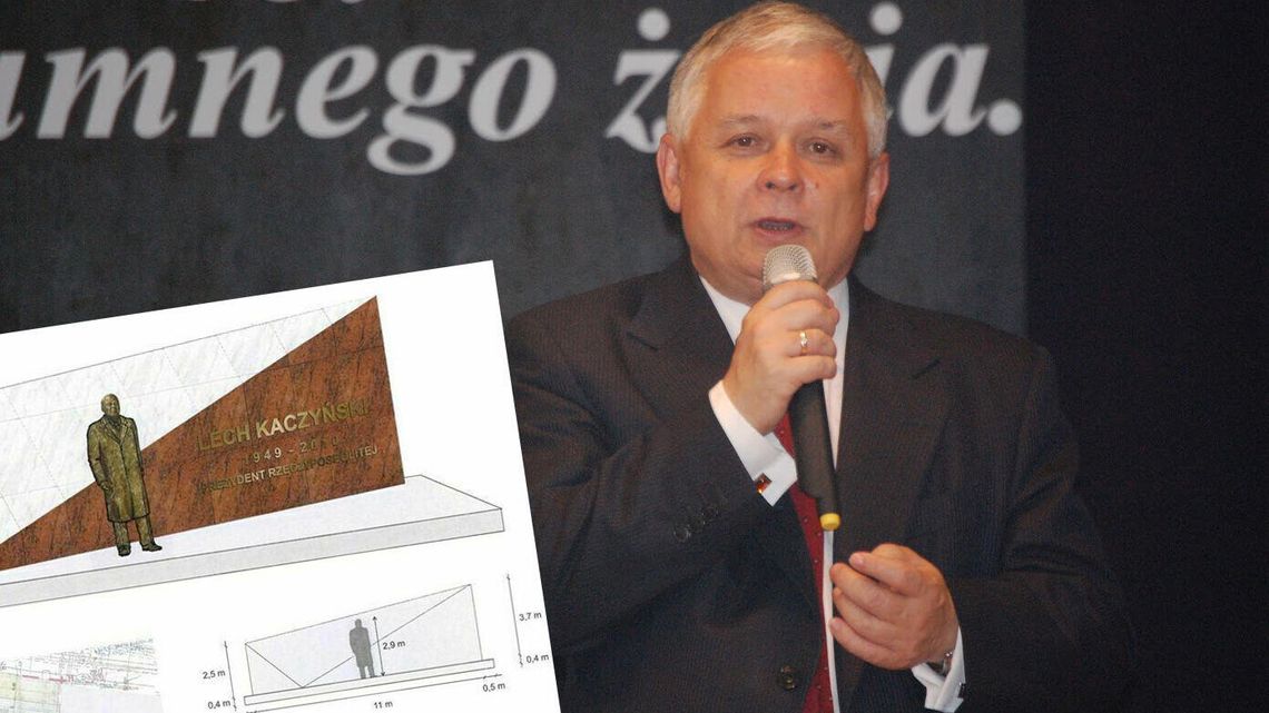 Lublin. Radni zgodzili sie na budowę pomnika Lecha Kaczyńskiego. Radna: wygląda jak Stalin