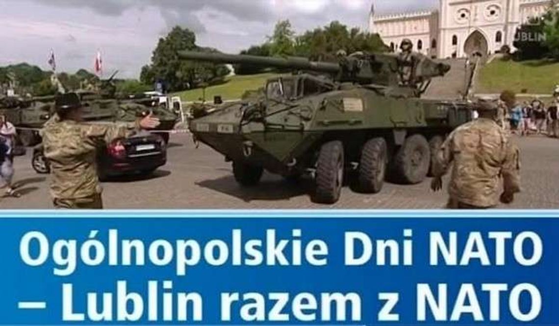 Lublin razem z NATO. Piknik w Ogrodzie Saskim, spotkanie z wojskiem nad zalewem Lublin razem z NATO. Piknik w Ogrodzie Saskim, spotkanie z wojskiem nad zalewem