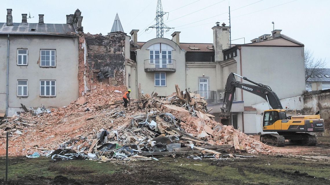 Lublin: Rozbierają budynki. W tym miejscu może stanąć hotel