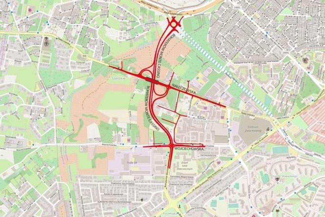 Lublin: Rusza budowa nowej drogi. Duże utrudnienia m.in. na ul. Nałęczowskiej