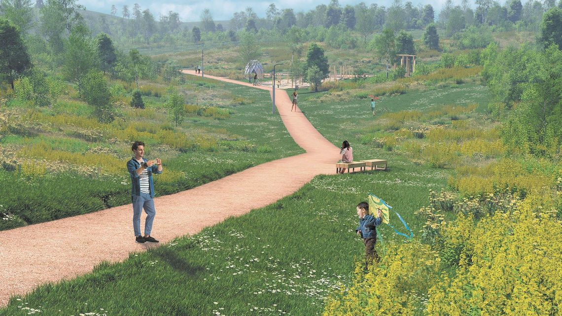 Lublin: Są zastrzeżenia do planów budowy drogi pieszo-rowerowej przez górki czechowskie