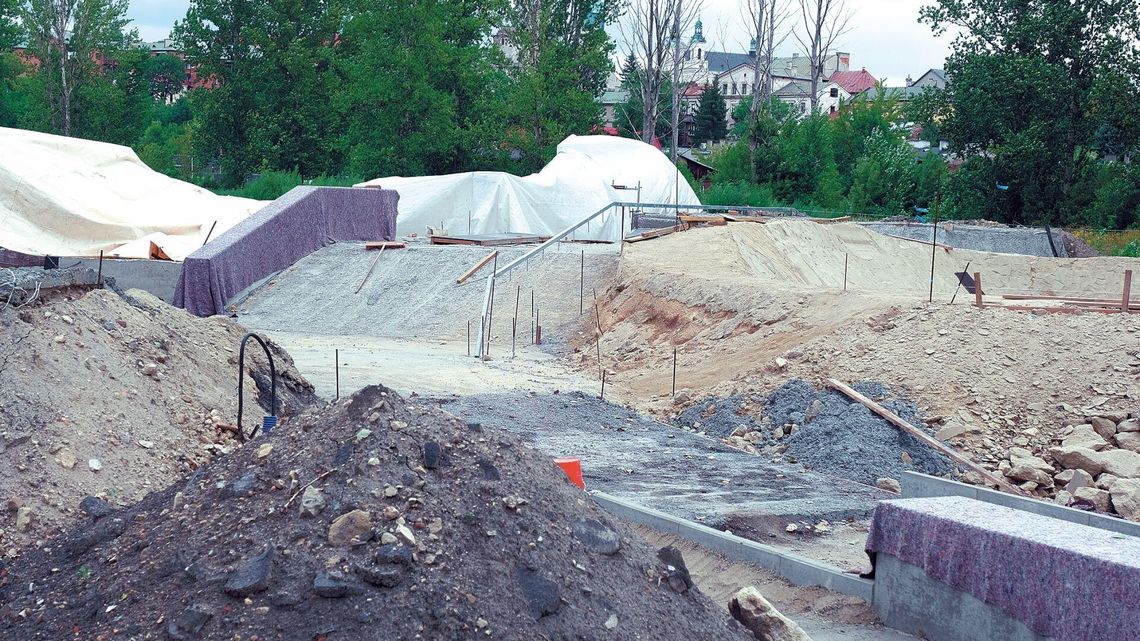 Lublin: Skatepark nabiera kształtów. Wkrótce ruszy budowa bowla