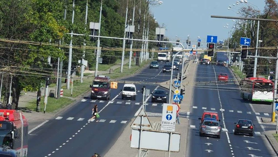 Lublin: Slalomem po al. Kraśnickiej Lublin: Slalomem po al. Kraśnickiej