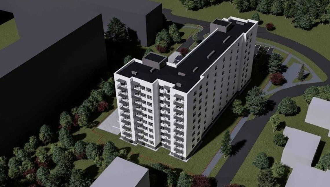 Lublin. Stare budynki do rozbiórki. Miasto zbuduje taki blok Lublin. Stare budynki do rozbiórki. Miasto zbuduje taki blok