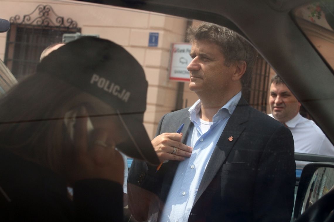 Lublin: Straż Miejska interweniowała podczas demonstracji Palikota Lublin: Straż Miejska interweniowała podczas demonstracji Palikota