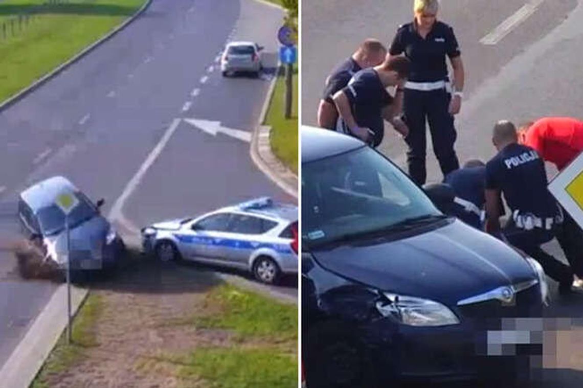 Lublin: Szaleńczy pościg za piratem drogowym, w bagażniku miał strój Supermana (wideo)