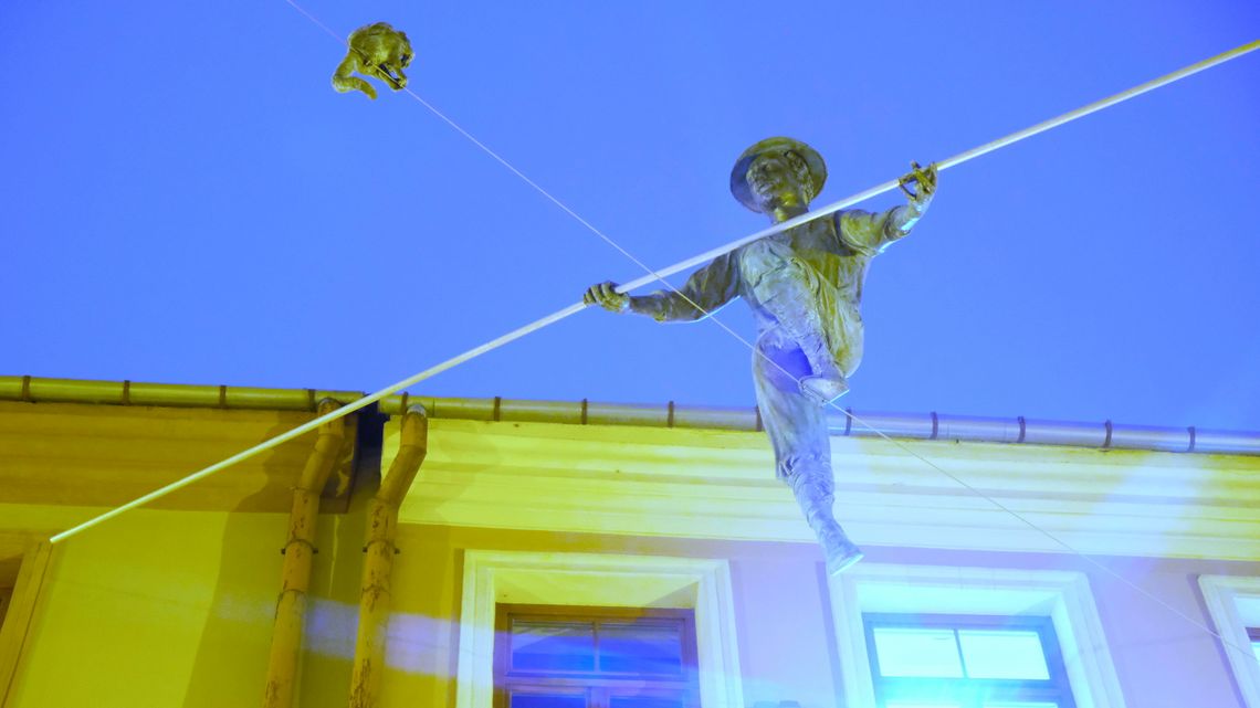 Lublin: Sztukmistrz czeka na pozwolenie, by rozbłysnąć