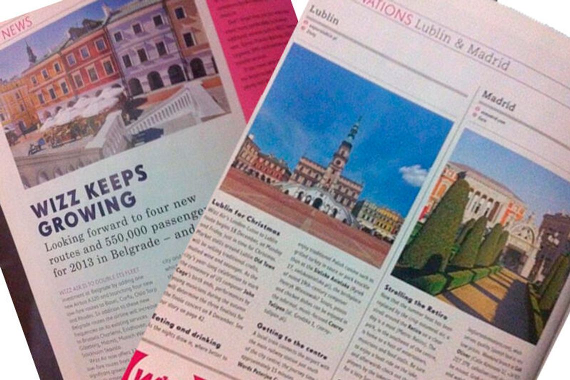 Lublin to nie Zamość. Wizz Air przeprasza za pomyłkę Lublin to nie Zamość. Wizz Air przeprasza za pomyłkę