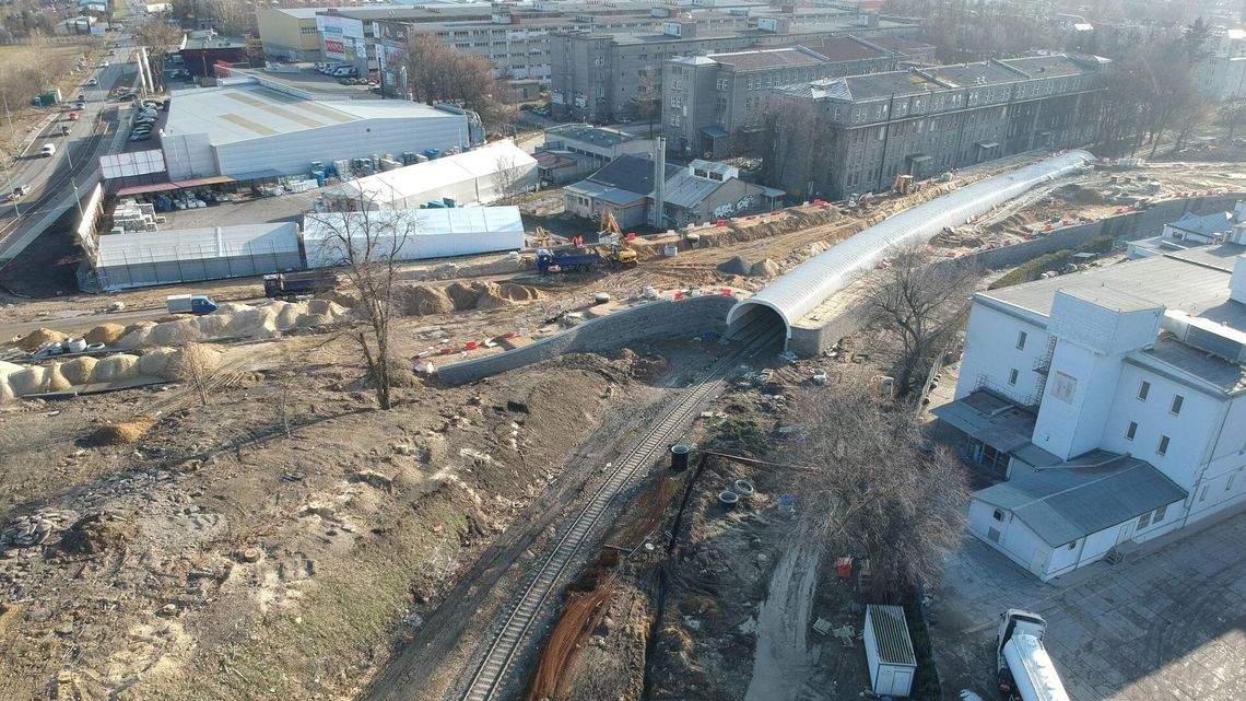 Lublin: Trwa budowa nowej drogi. Wykonawcy zostały dwa miesiące