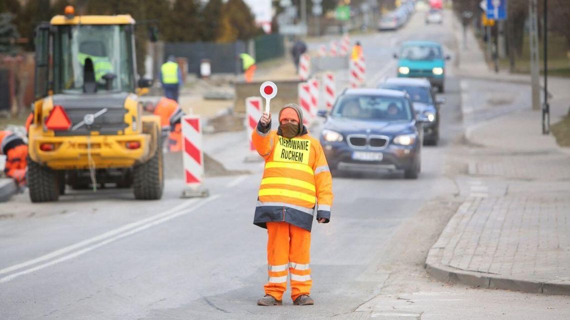 Lublin. Tu wahadło, tam wahadło... Zaczął się remont ważnej ulicy