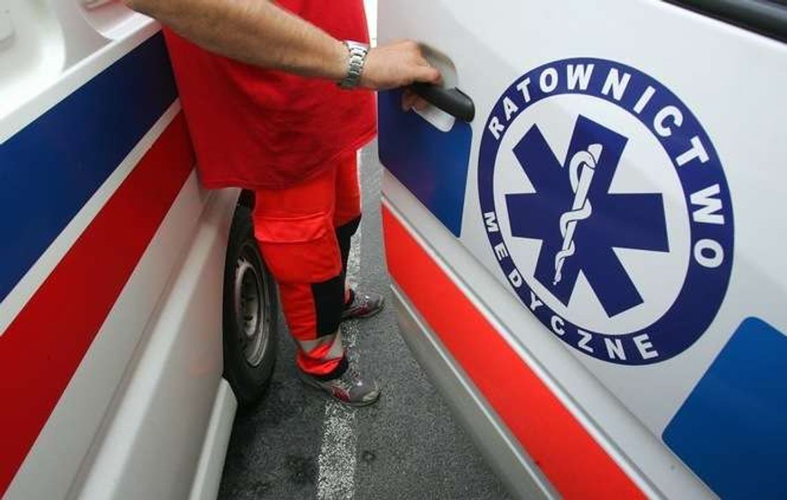 Lublin: Ugryzł w nogę ratownika medycznego, bo nie chciał do szpitala