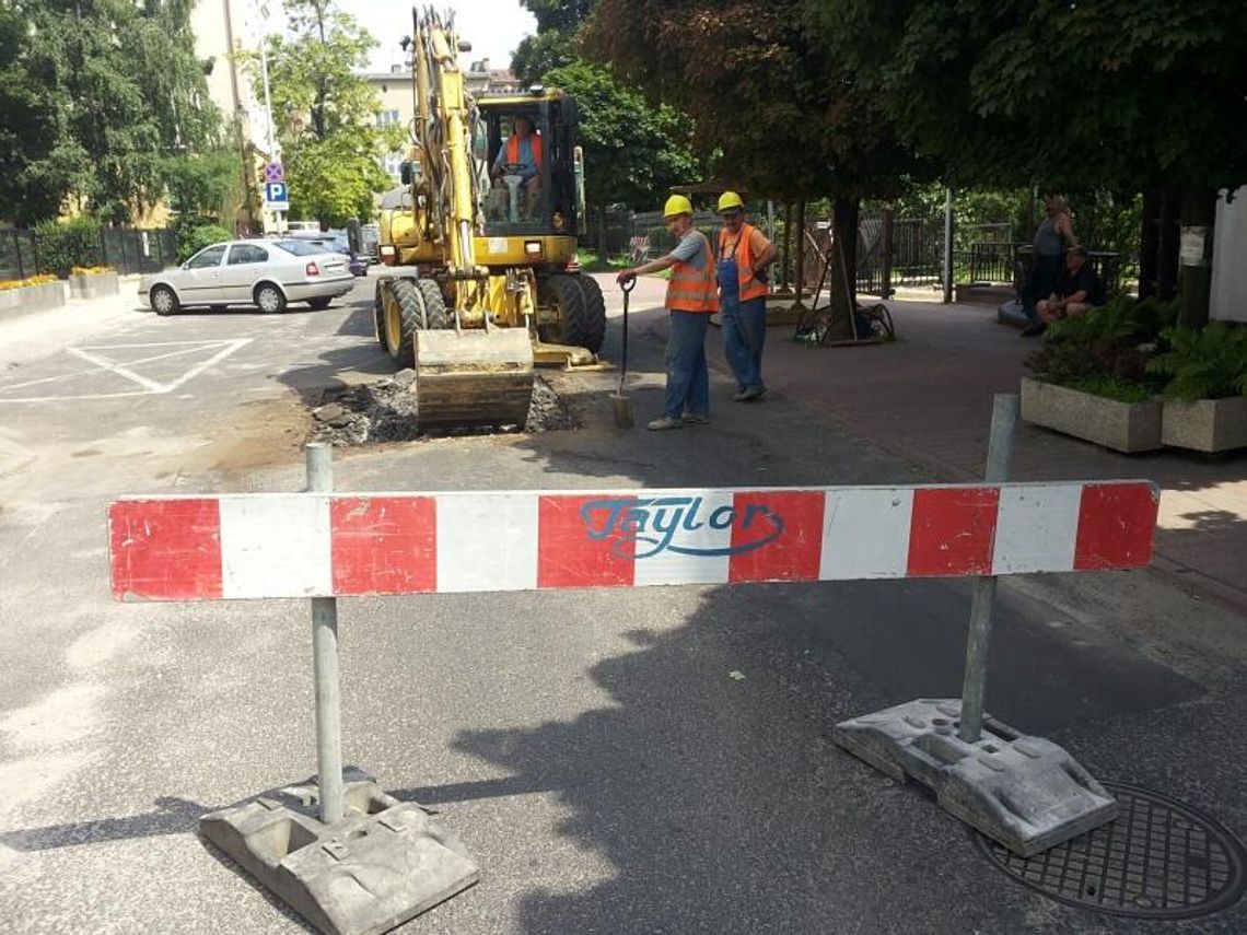 Lublin: Ulica Raabego zamknięta
