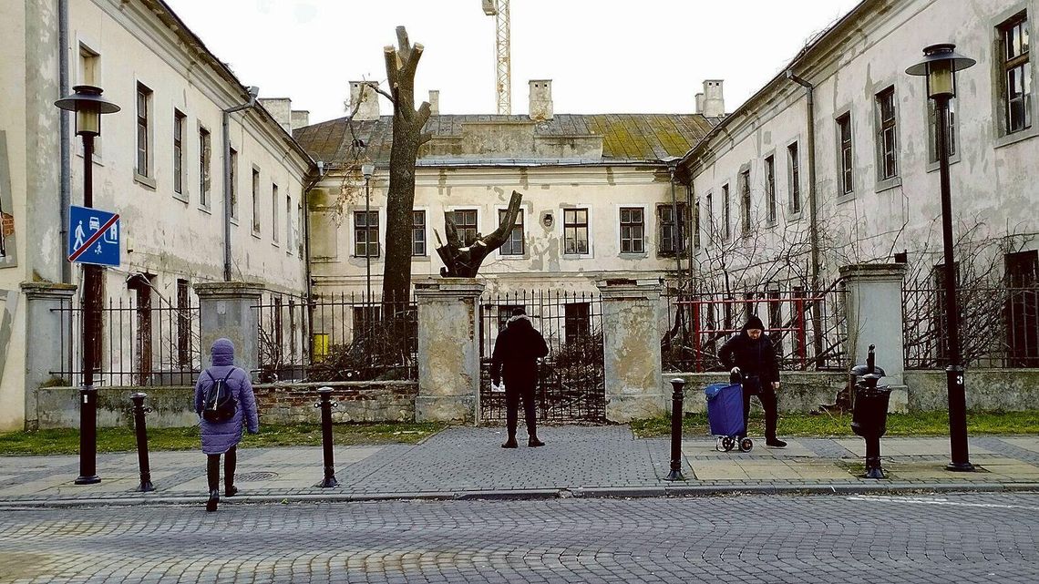 Lublin. Ulica Zielona już nie taka zielona. Deweloper bierze się za pałac w centrum Lublin. Ulica Zielona już nie taka zielona. Deweloper bierze się za pałac w centrum