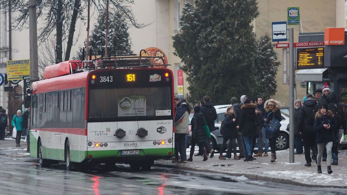 Lublin: W czwartek autobusy i trolejbusy kursują rzadziej niż zazwyczaj