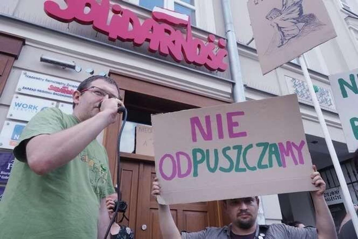 Lublin w obronie Puszczy Białowieskiej. Protest