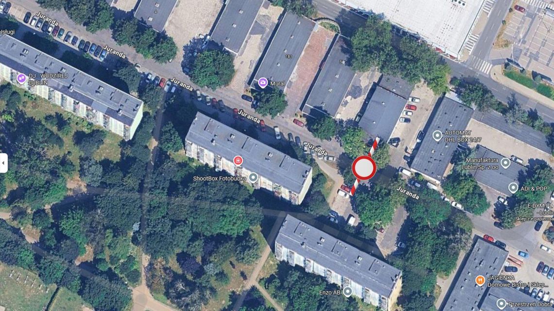 Lublin. W sobotę omijajcie ulicę Grafa, w poniedziałek Juranda