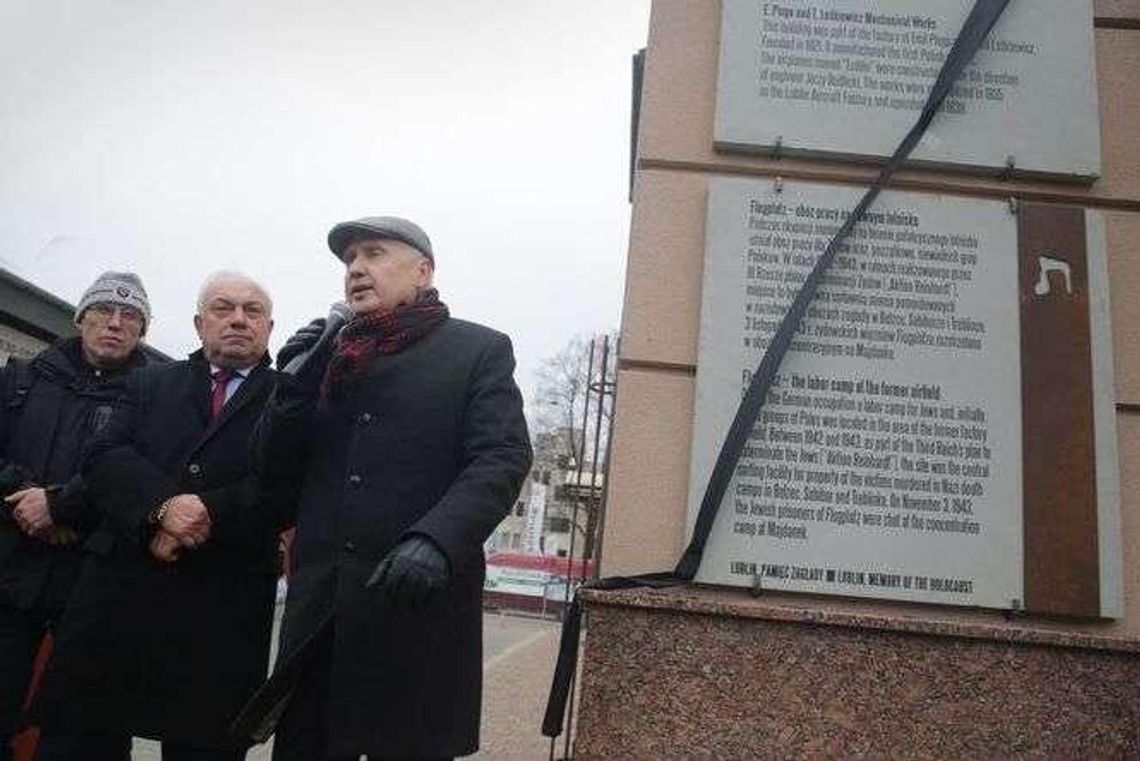 Lublin: W tym miejscu był niemiecki obóz pracy. A wcześniej fabryka samolotów