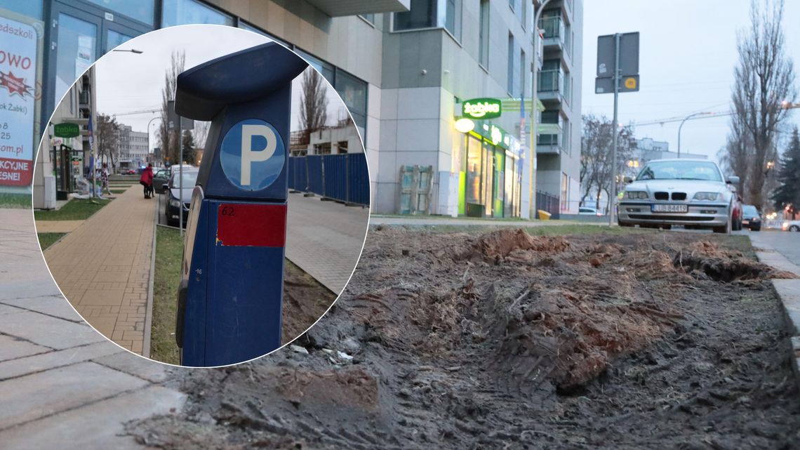 Lublin. W tym miejscu parkomaty rosną znienacka i równie nagle znikają Lublin. W tym miejscu parkomaty rosną znienacka i równie nagle znikają