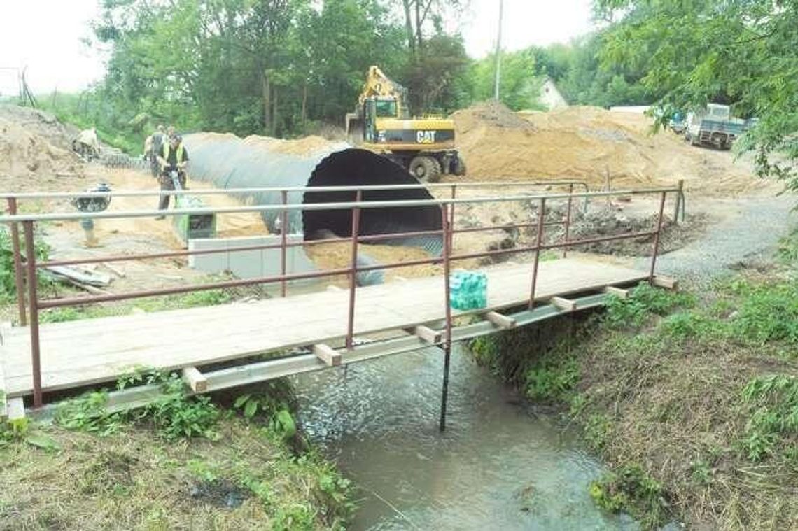 Lublin: Wcześniej był tu most. Teraz powstaje nowy przepust