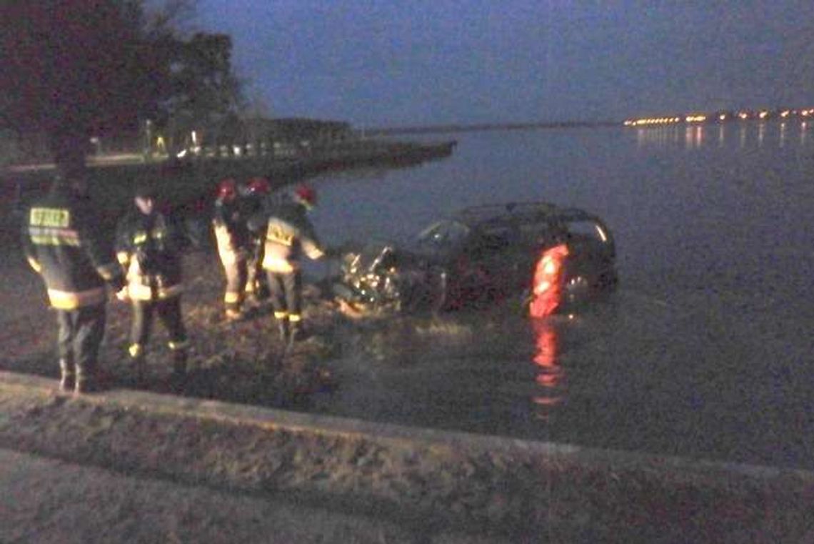 Lublin: Wjechał do Zalewu Zemborzyckiego. "Bo chciał"