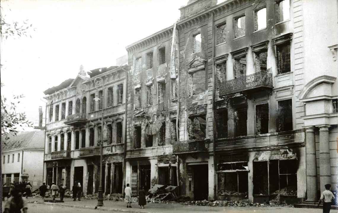 Lublin  wolność utracona  zniszczone miasto