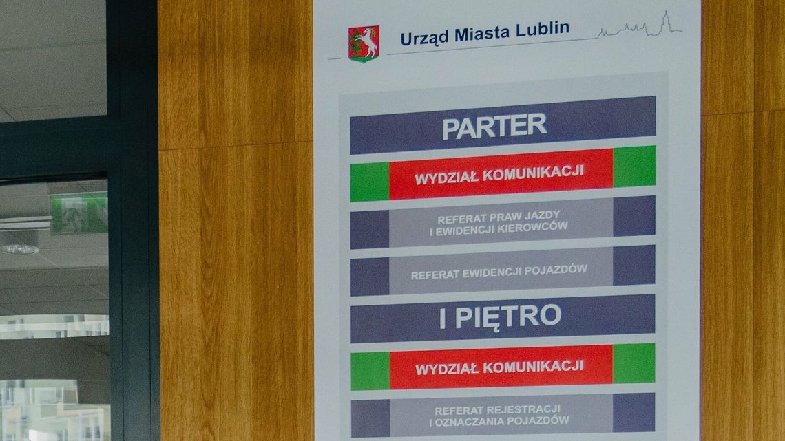 Lublin: Wydział Komunikacji zmienia godziny pracy Lublin: Wydział Komunikacji zmienia godziny pracy