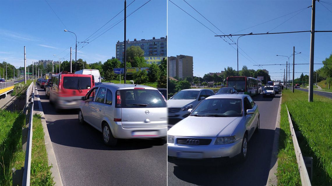 Lublin. Wypadek na Czubach, są duże utrudnienia w ruchu