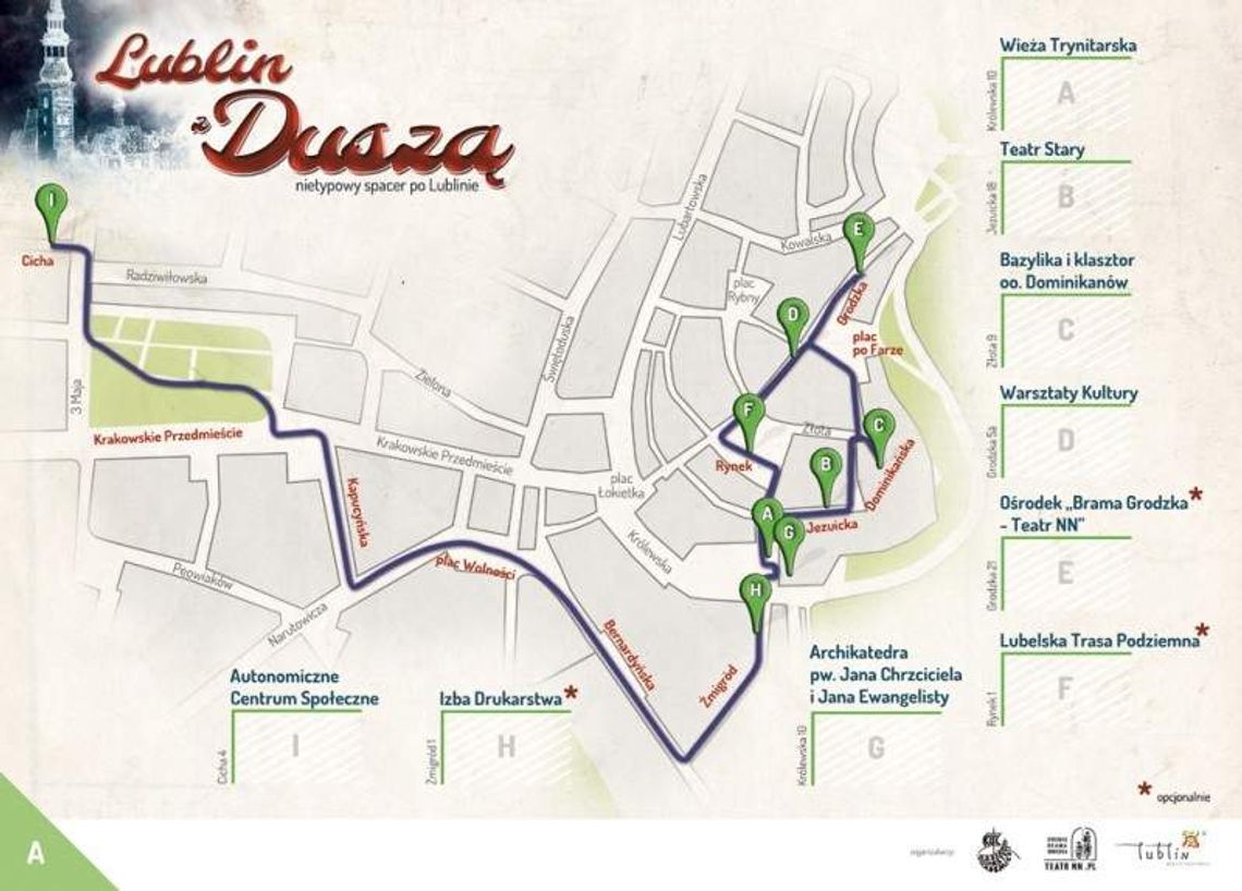 "Lublin z Duszą". Poznaj miasto na spacerze "Lublin z Duszą". Poznaj miasto na spacerze