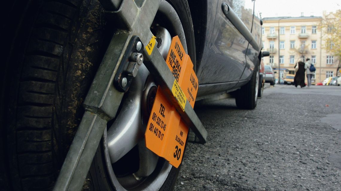 Lublin: Zakładanie blokad na koła przez prywatne firmy będzie karane