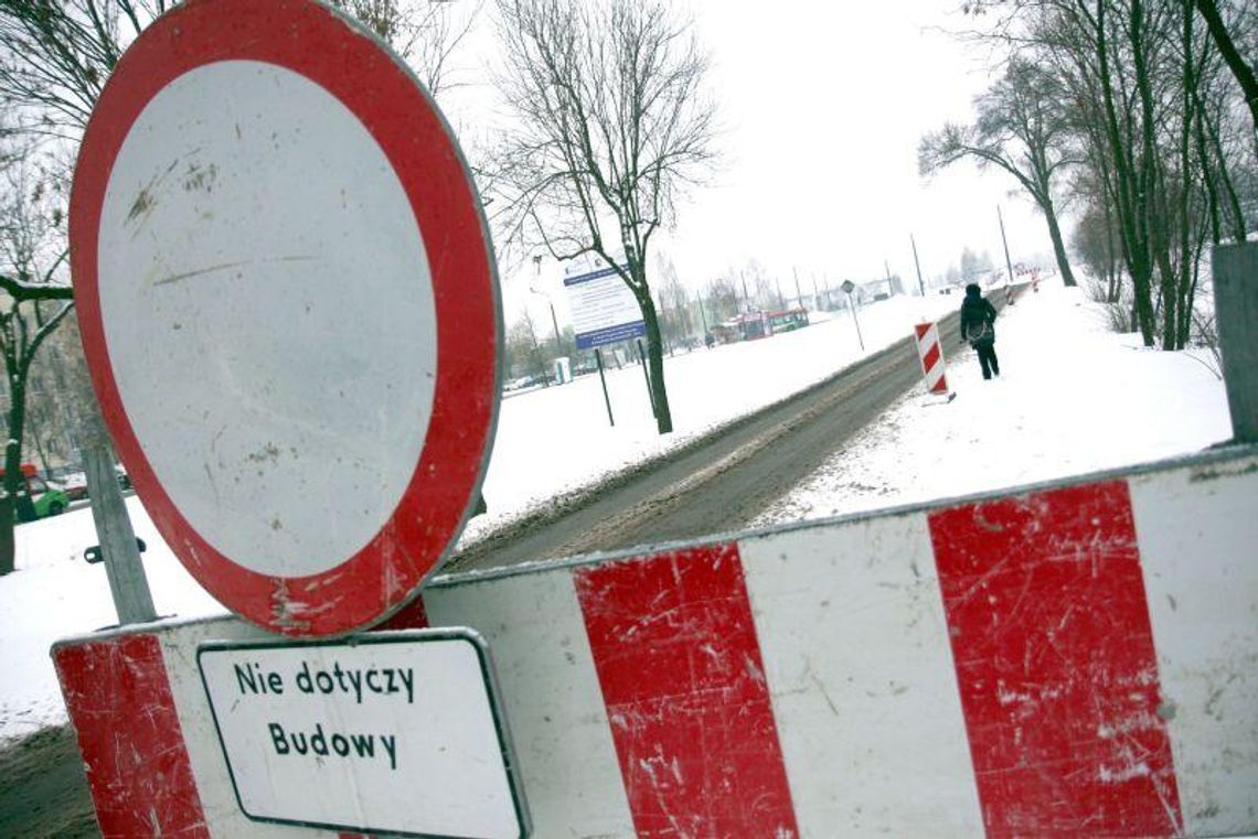 Lublin: Zamknęli drogę, choć przebudowa nie ruszyła