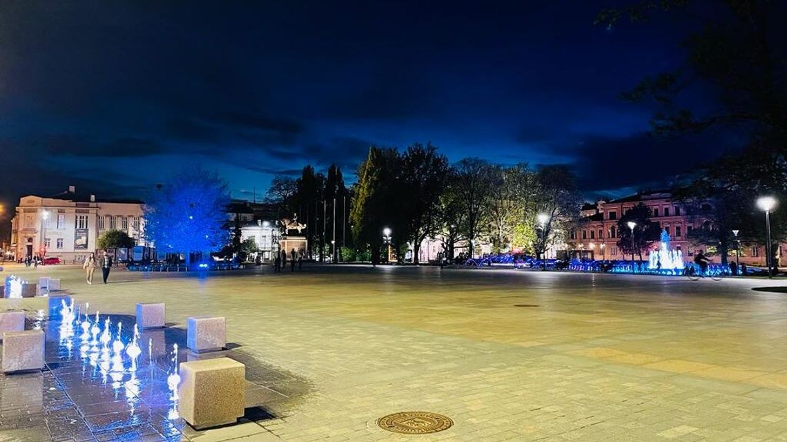 Lublin zaświeci się na niebiesko. To znak solidarności z uchodźcami
