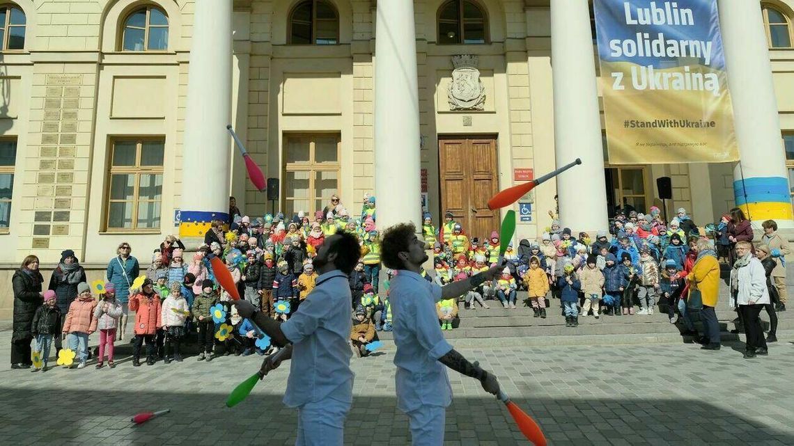 Lublin. Zima pożegnana inaczej niż zwykle