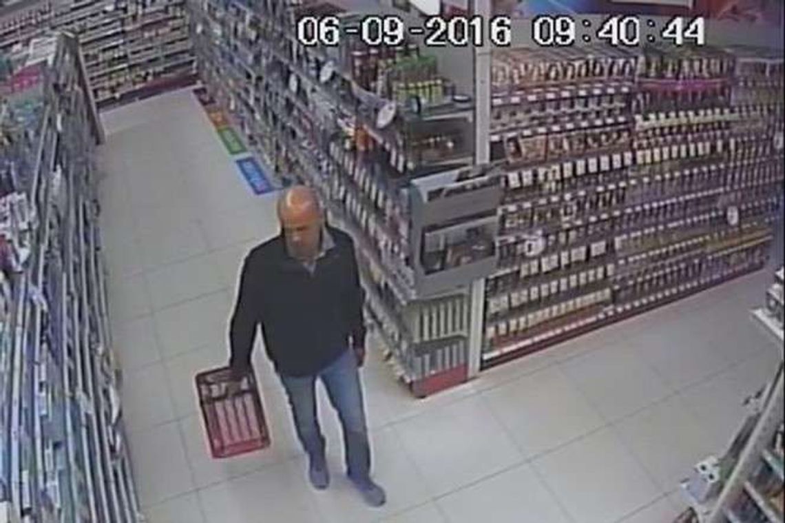 Lublin: Złodziej z drogerii w kamerze monitoringu