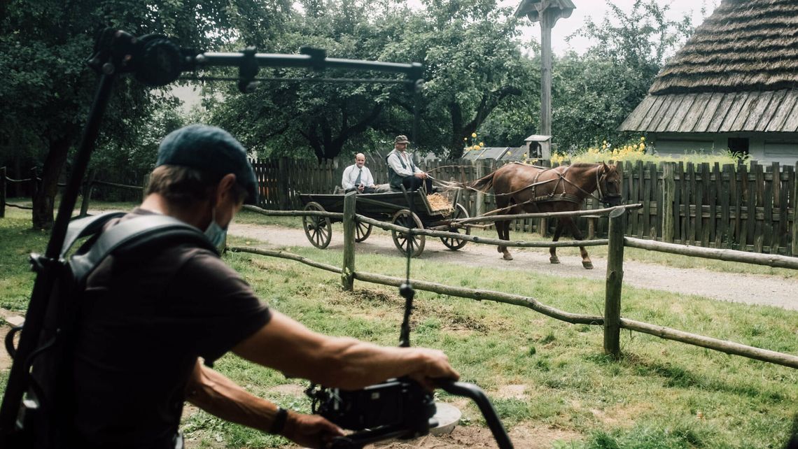 Lublin: Znowu kręcą u nas film. Dokument o żydowskim fotografie "Vishniac" [zdjęcia]