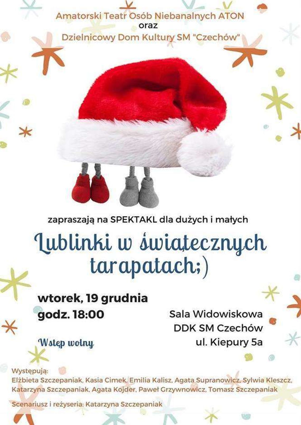 "Lublinki w świątecznych tarapatach" w DDK SM Czechów
