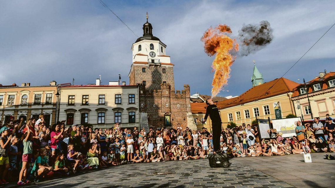 Lublinowi przybyło turystów, za nami rekordowy lipiec 