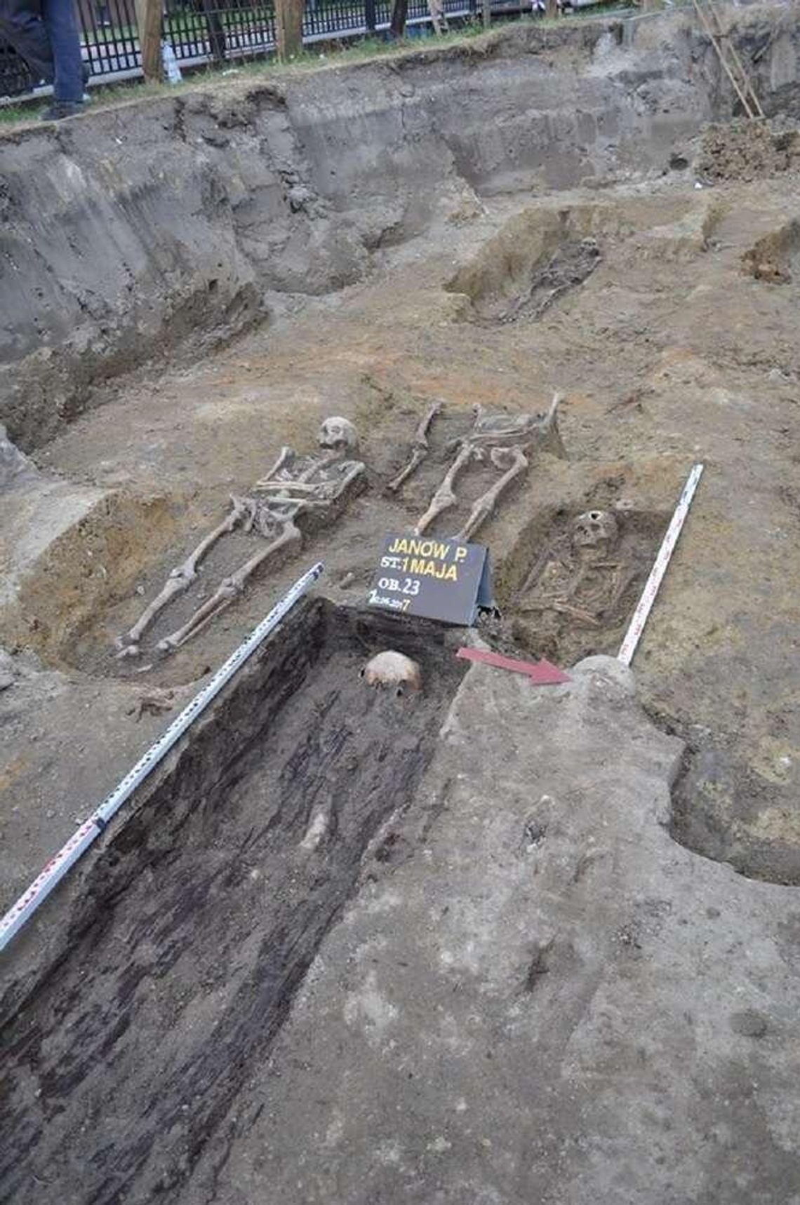 Ludzkie szczątki na placu budowy przedszkola